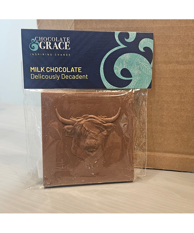 Milk Chocolate Highland Cow