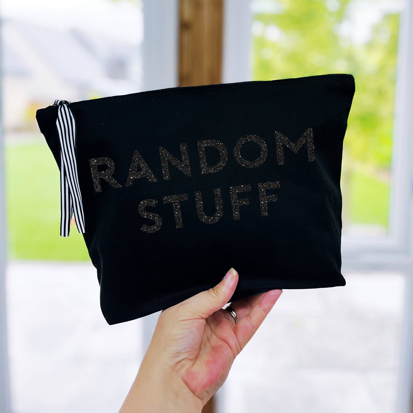 Random Stuff Large Pouch - Black