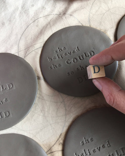 She believed she could - trinket dish