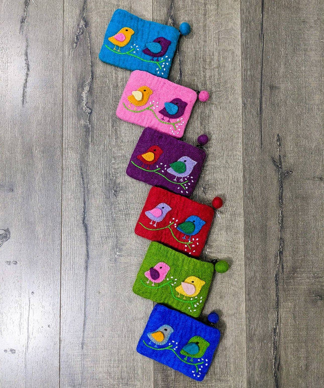 Felt Bird Purse