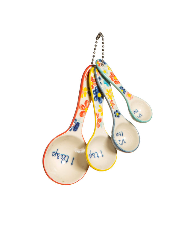 Folk Floral Measuring Spoons