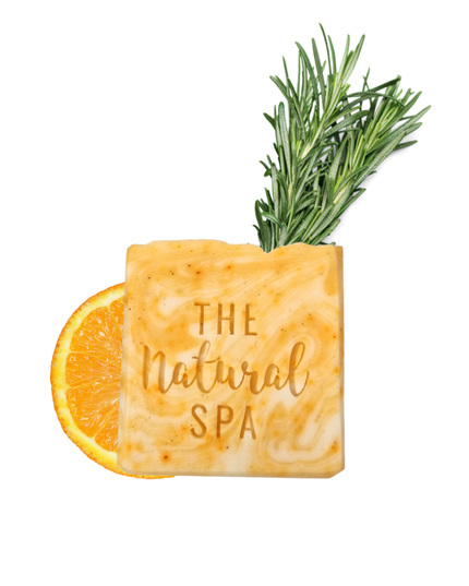 Rosemary Clementine Cold Process Soap bar- Palm Free - Vegan