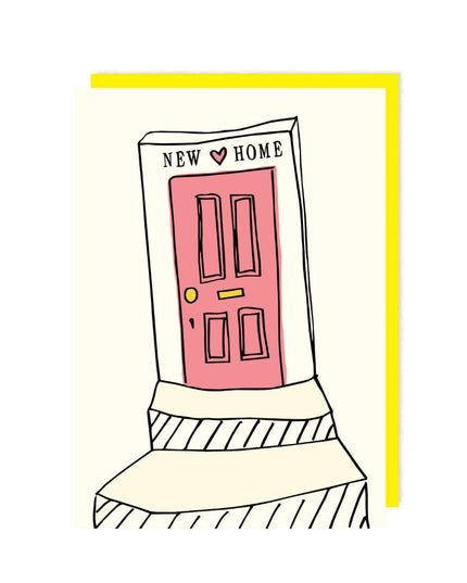 New Home Front Door - Greeting Card