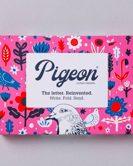 Fiesta Pigeon, Folding Stationery Letter Set - Pack of 6