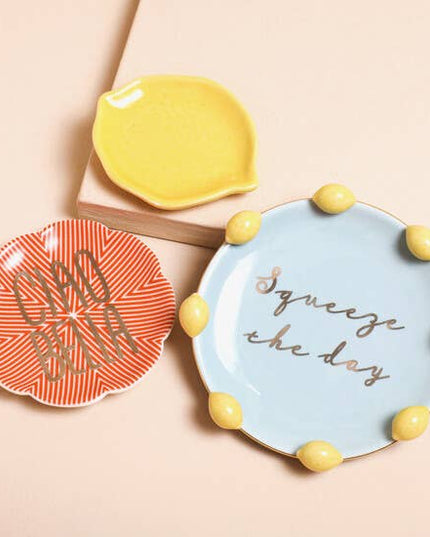 Squeeze the Day 3D Lemon Nesting Trinket Trays