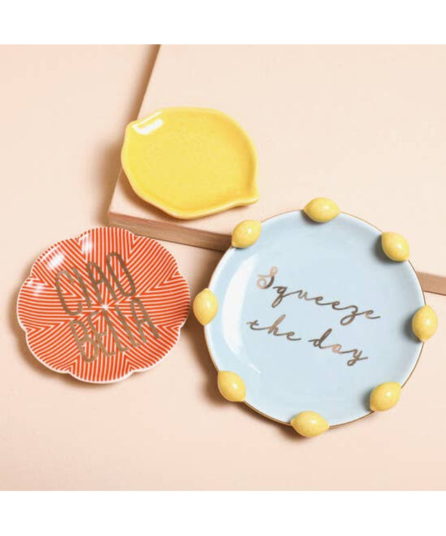 Squeeze the Day 3D Lemon Nesting Trinket Trays