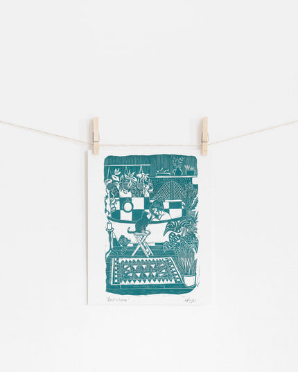 Bathtime Riso ArtPrint