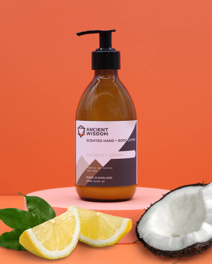 Coconut & lemon Hand/Body Lotion 300ml