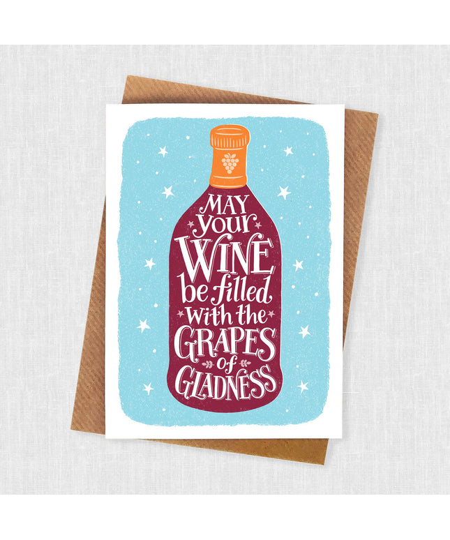 Funny Wine Quote Card