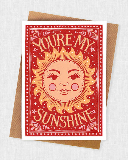Celestial You're My Sunshine Card