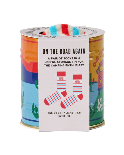 Gentlemen's Hardware Storage Tin & Sock Set - Camping
