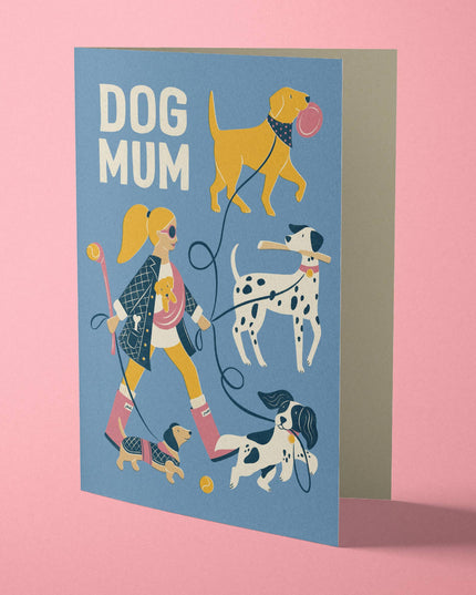 Dog Mum | Fun Dog Walking Greeting Card