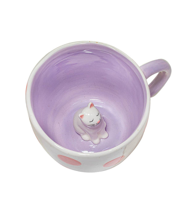 Surprise Hidden Cat Mug