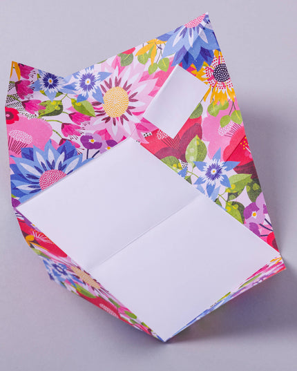 Floral Fantasia Pigeon * Botanical Folding Letter Writing * Pack of 6