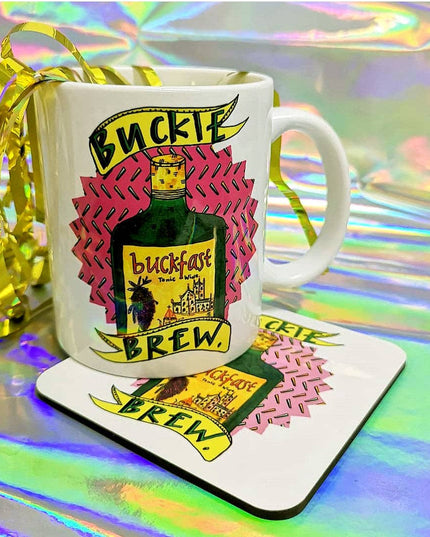 BUCKIE BREW Mug * Buckfast Gift*