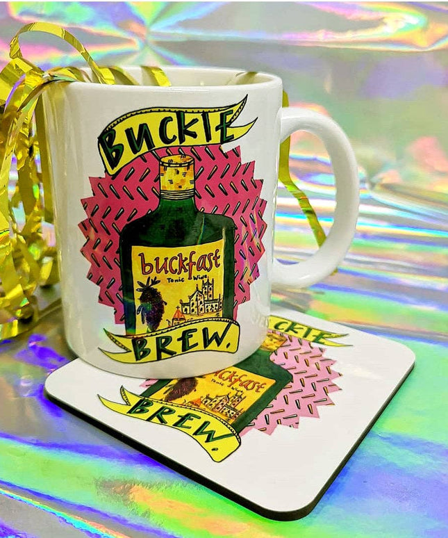 BUCKIE BREW Mug * Buckfast Gift*