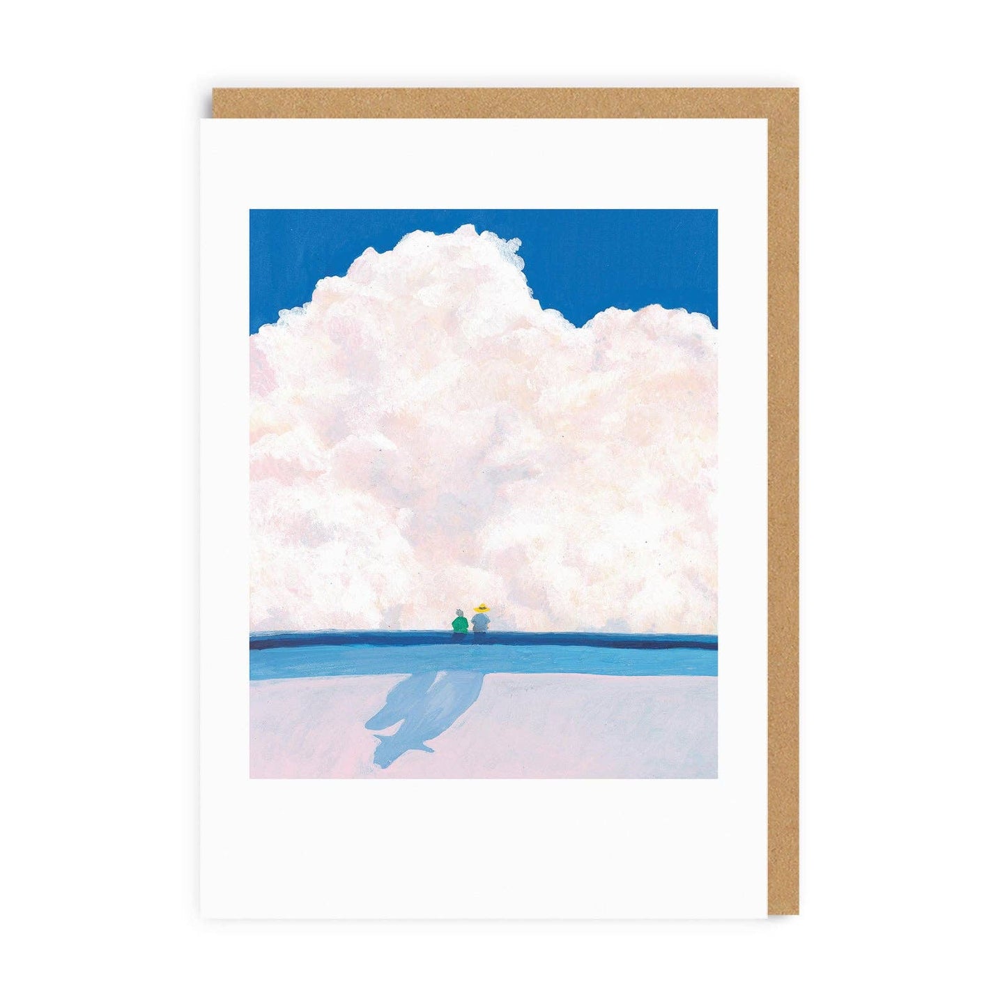 Blue Sky Landscape Greeting Card