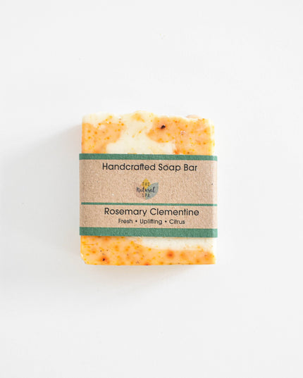 Rosemary Clementine Cold Process Soap bar- Palm Free - Vegan