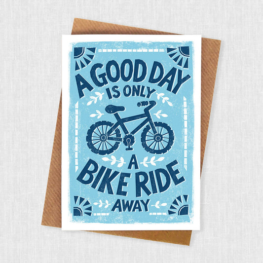 Bike Ride Greeting Card