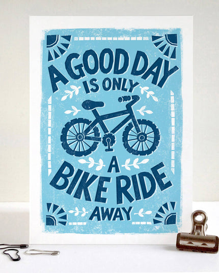 Bike Ride Greeting Card