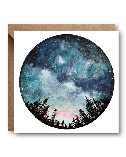 Starry Sky Greetings Card