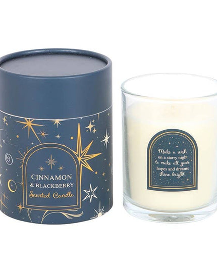Starry Night Cinnamon & Blackberry Candle