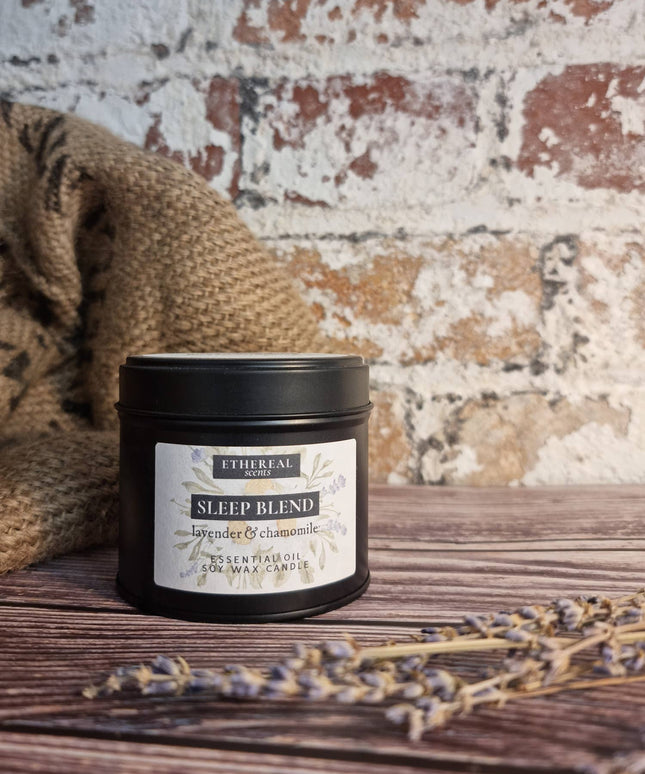 Soy Wax Candle *Sleep Blend* Lavender & Chamomile