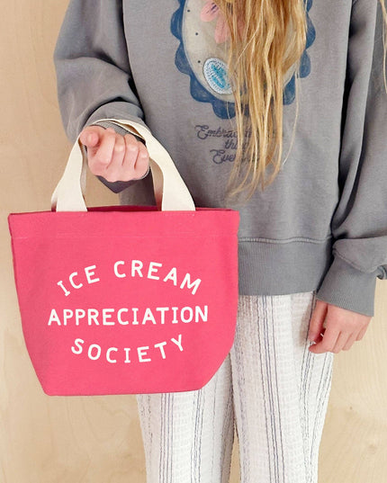 Ice Cream Appreciation Society - Little Bright Pink Bag