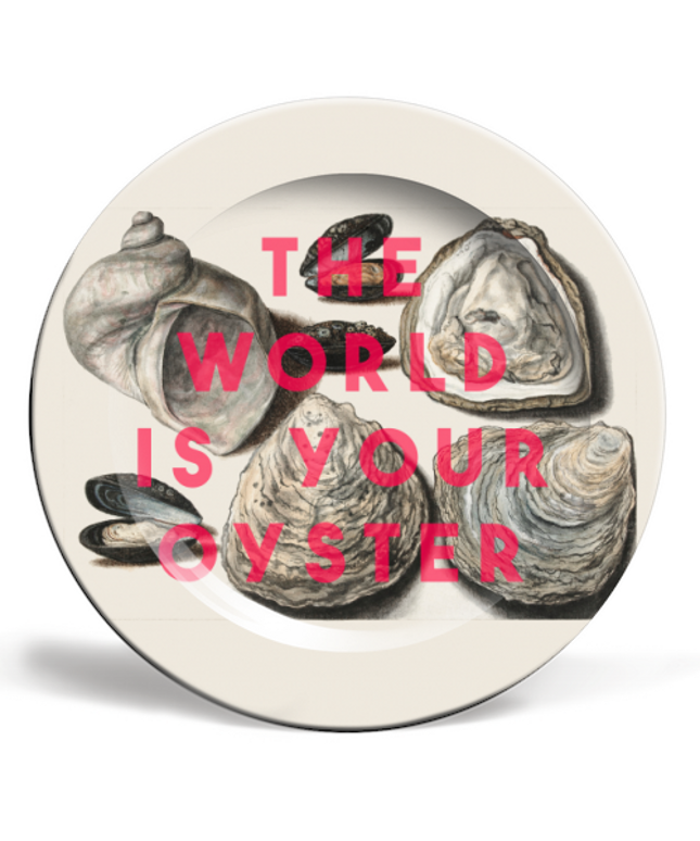 Plates 'Oysters' by The 13 Prints