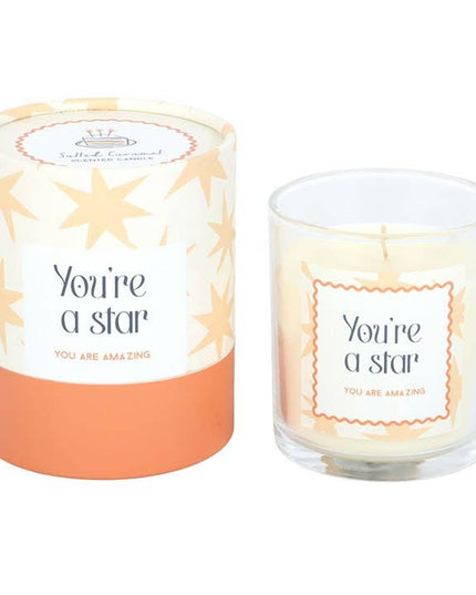 You're a Star Salted Caramel Candle