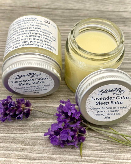 Lavender Calm Sleep Balm - 30g, Handmade In Dorset
