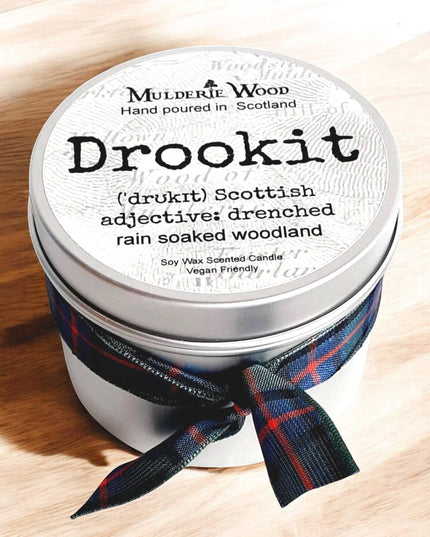 Drookit Scottish Rain Scent Highland Woodland Scots Candle