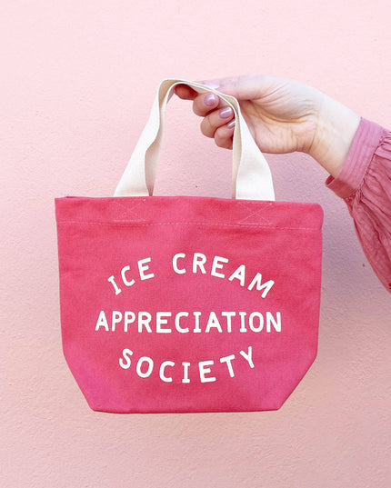 Ice Cream Appreciation Society - Little Bright Pink Bag
