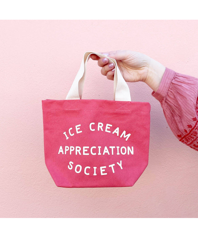 Ice Cream Appreciation Society - Little Bright Pink Bag