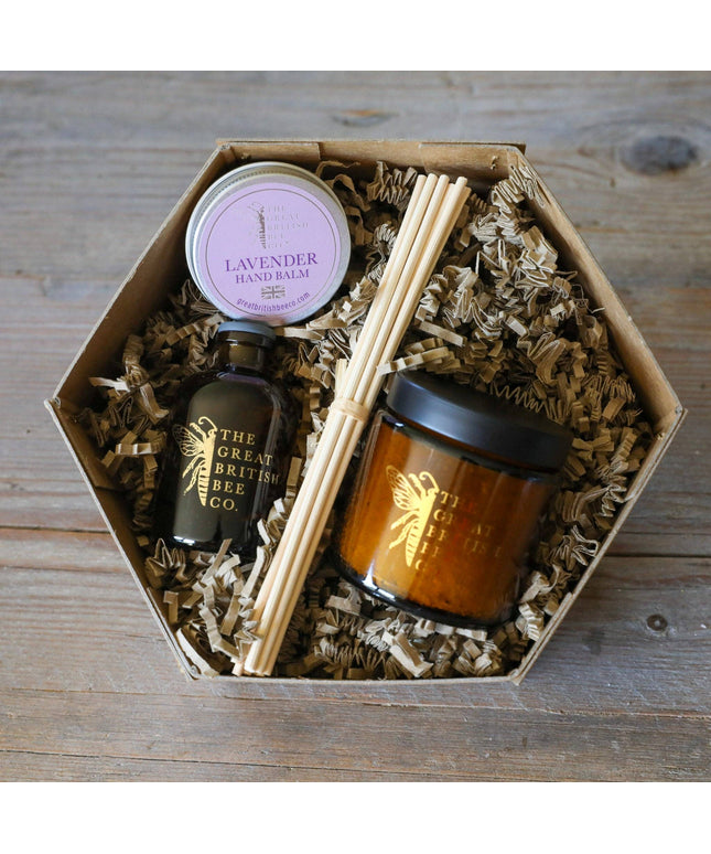 Bee Company * Well-Being Hexagon Gift Set - Lavender