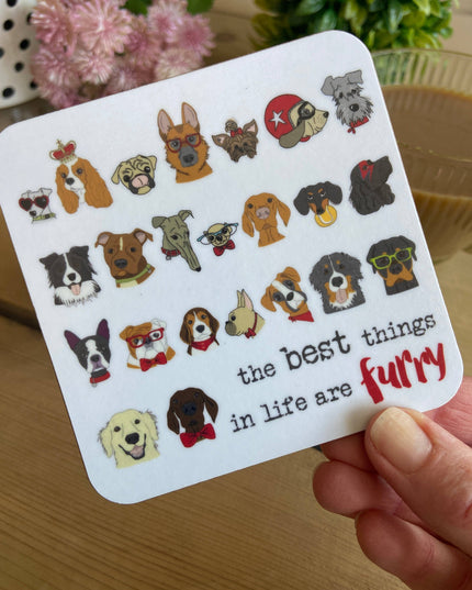 Coaster - Best Things Are Furry