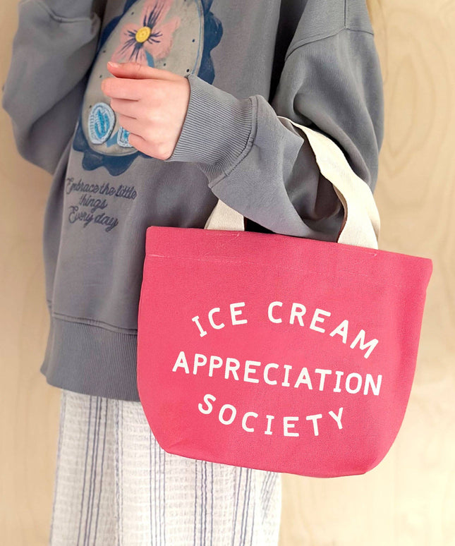 Ice Cream Appreciation Society - Little Bright Pink Bag