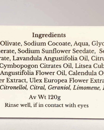 Wild Gorse, Calendula & Lemon Scottish Botanical Soap