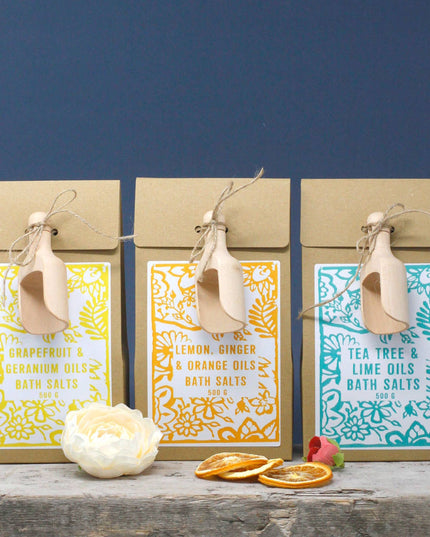 Bath Salts 500g - Lemon, Ginger & Orange