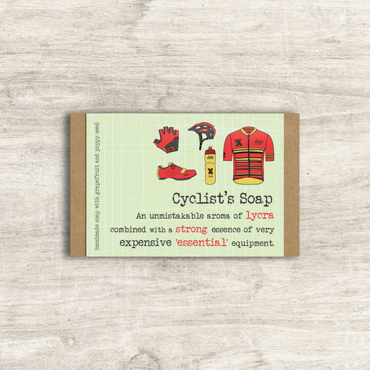 Cyclists Soap  - Humorous Soap Gift