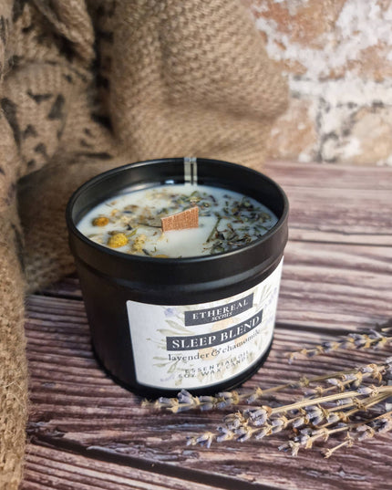 Soy Wax Candle *Sleep Blend* Lavender & Chamomile