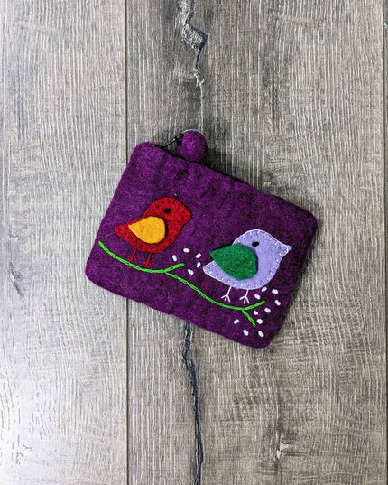 Felt Bird Purse
