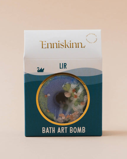 Bath Bomb Art - Peppermint Eucalyptus Rosemary - Lir