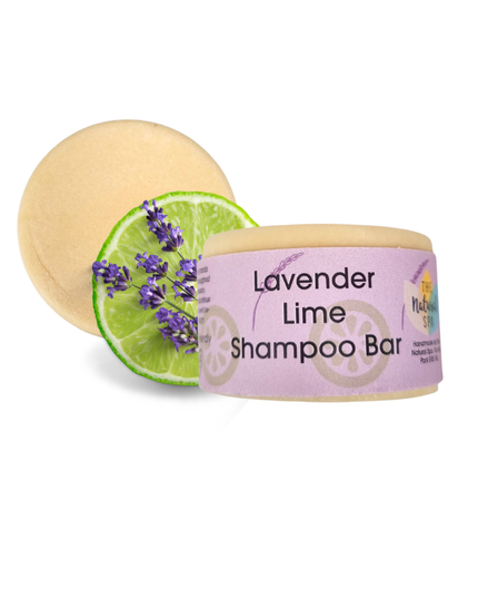 Lavender and Lime Shampoo Bar - Suitable for all hair types