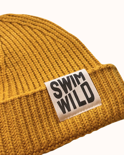 Fishermans knit Hat - Mustard