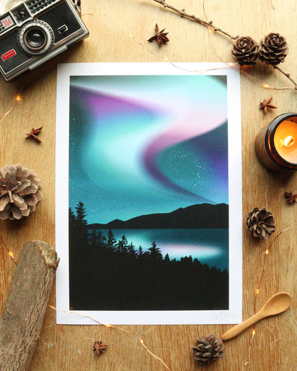 Aurora Print - A4