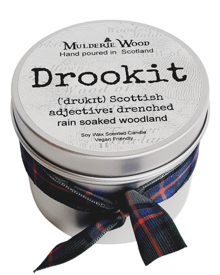 Drookit Scottish Rain Scent Highland Woodland Scots Candle