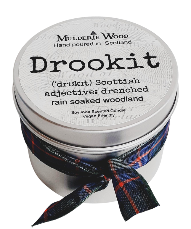 Drookit Scottish Rain Scent Highland Woodland Scots Candle