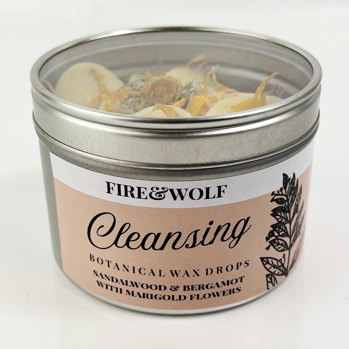 Botanical Cleansing Wax Drops | Sandalwood and Bergamot