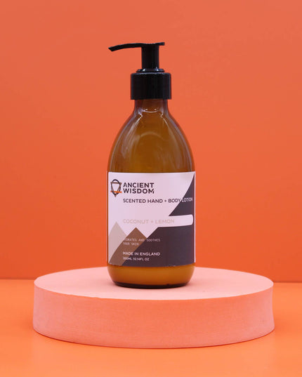 Coconut & lemon Hand/Body Lotion 300ml